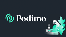 Student discount on Podimo podcasts
